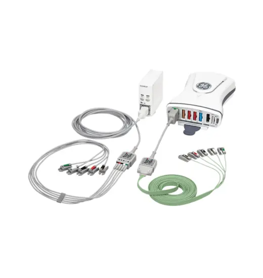 Vyaire's Multi-Link X2 single-patient-use ECG leadwires are compatible with GE, Philips, Mindray, Spacelabs and Nihon Kohden healthcare patient monitoring systems.