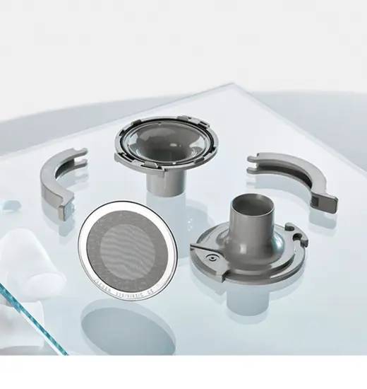 Components of Vyaire's Vyntus SPIRO PC Spirometer pulmonary function testing device.