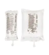 AirLife sterile water in 1L and 2L flexible bags.