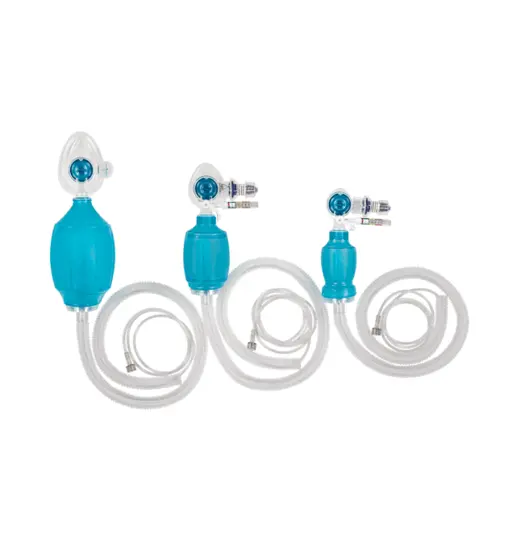 Vyaire self-inflating resuscitation devices come in a variety of sizes.