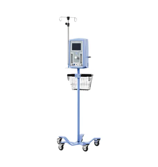 Infant Flow SiPAP device, cart mounted
