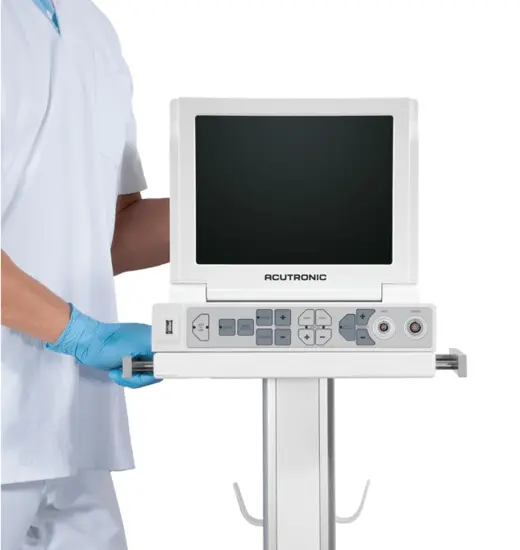 Vyaire's Acutronic InfantView video laryngoscope device.